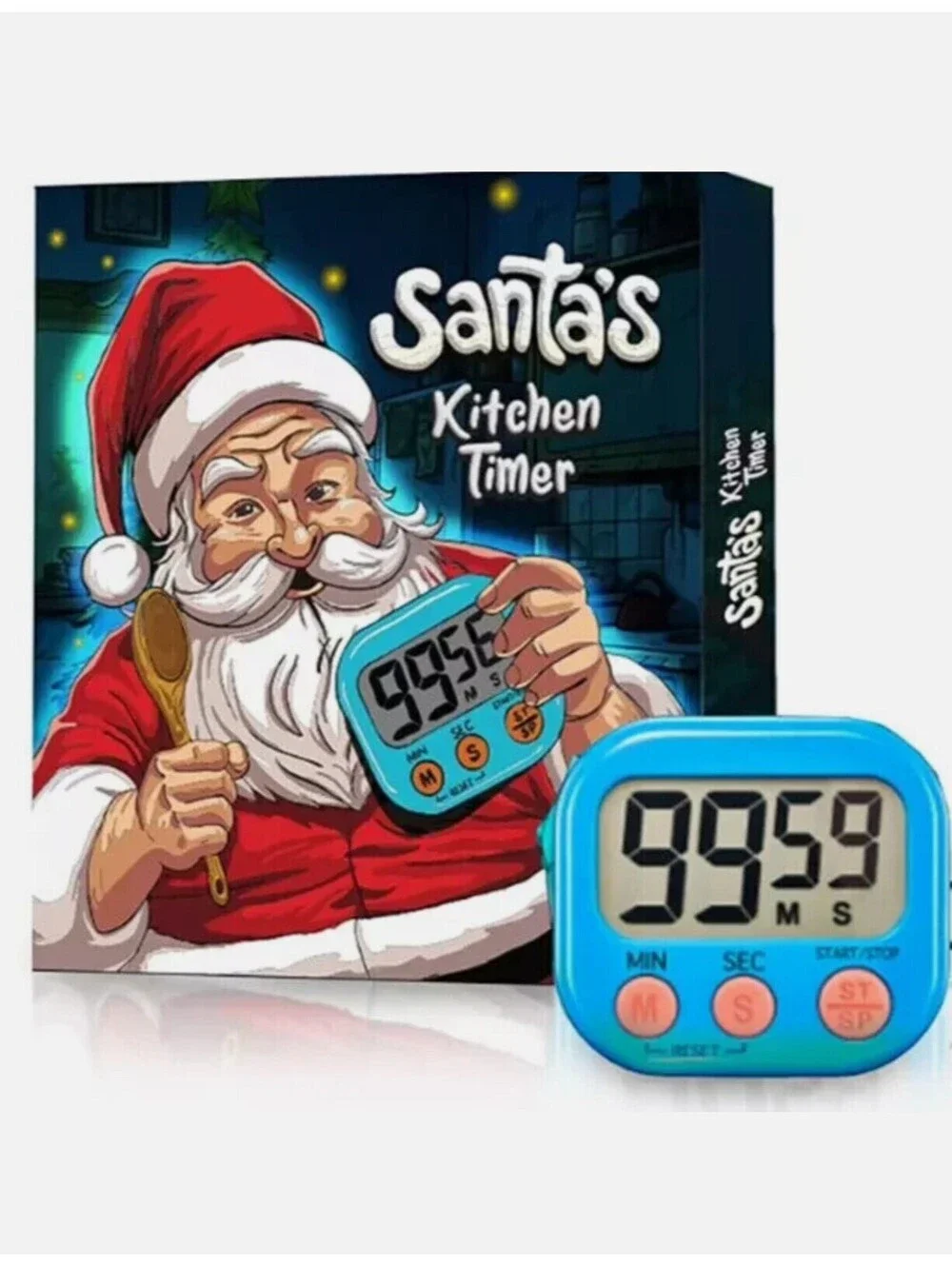 Kitchen Timer for Cooking  Digital Timer from Santa's Kitchen Santa